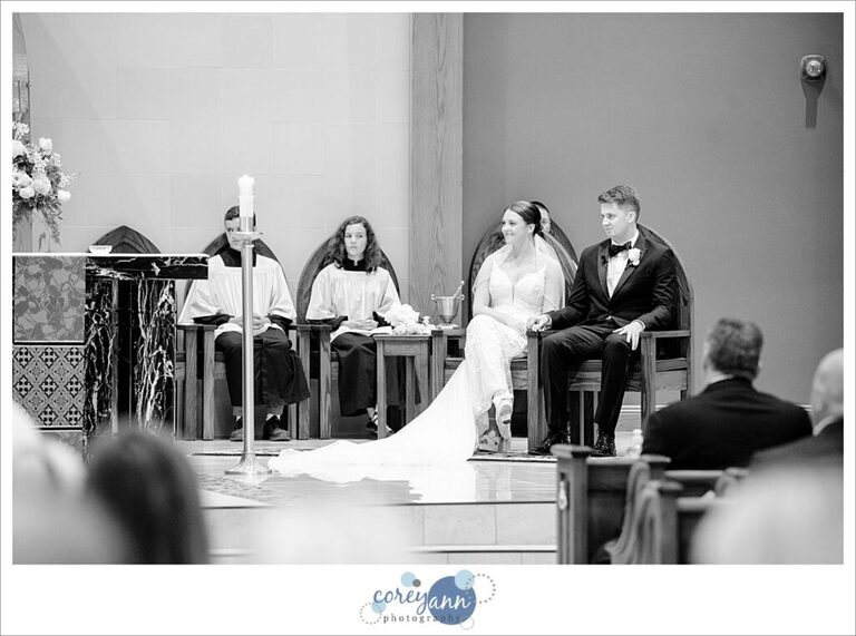 St. Raphael Parish wedding ceremony in Ohio