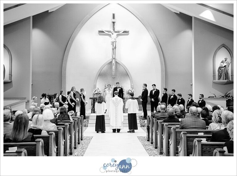 St. Raphael Parish wedding ceremony in Ohio