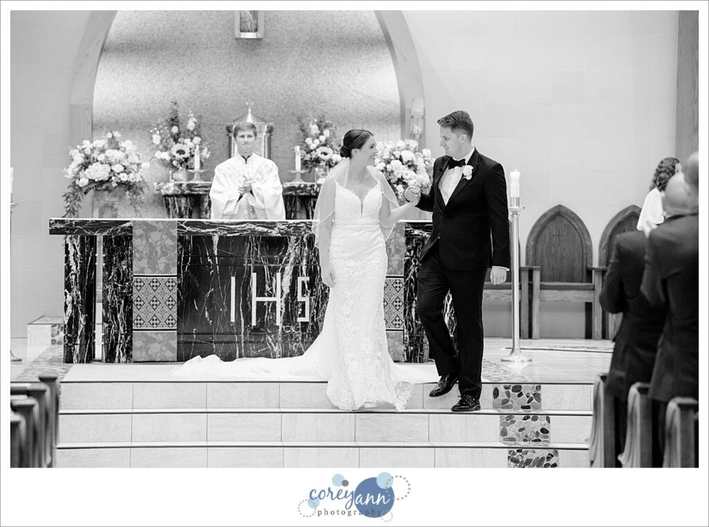 St. Raphael Parish wedding ceremony in Ohio