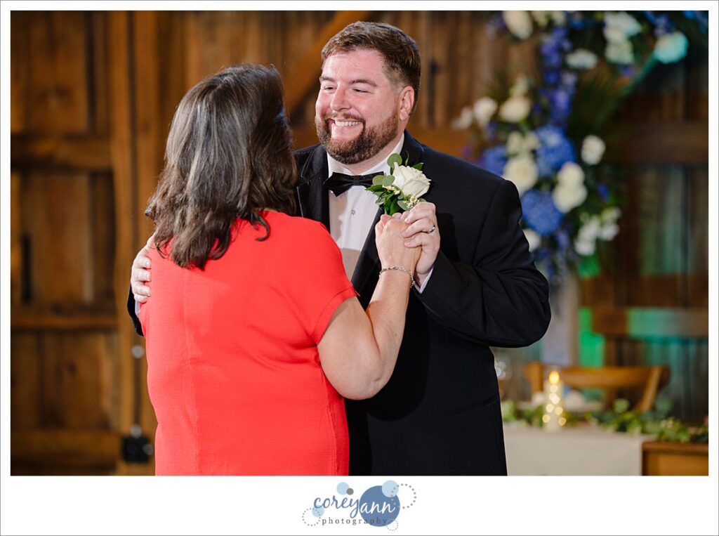 Wedding Reception at Haymaker's Mill 1875 in North Canton Ohio