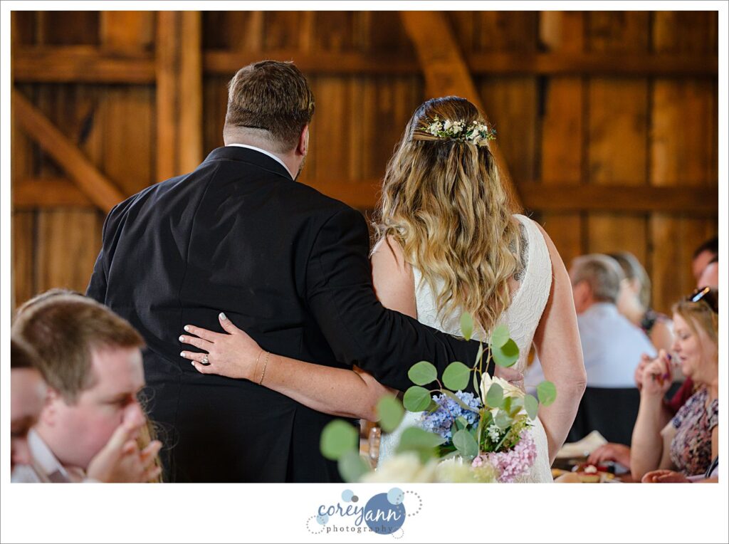 Wedding Reception at Haymaker's Mill 1875 in North Canton Ohio