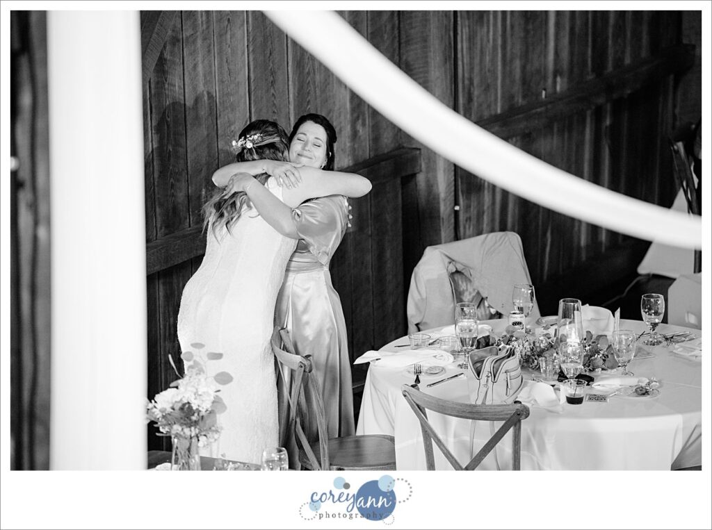 Wedding Reception at Haymaker's Mill 1875 in North Canton Ohio